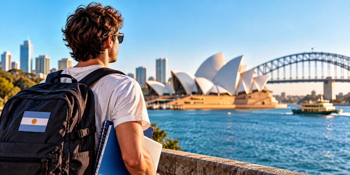 Estudiante argentino en Australia