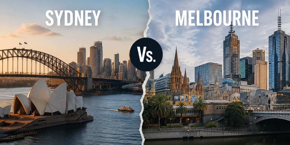 Sydney vs. Melbourne: qué tiene cada una y cuál te conviene si quieres vivir, estudiar y trabajar en Australia