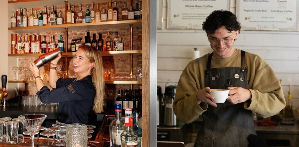 Barista o bartender en Australia: ¿cuál te conviene en 2026? Sueldo, cursos y horarios