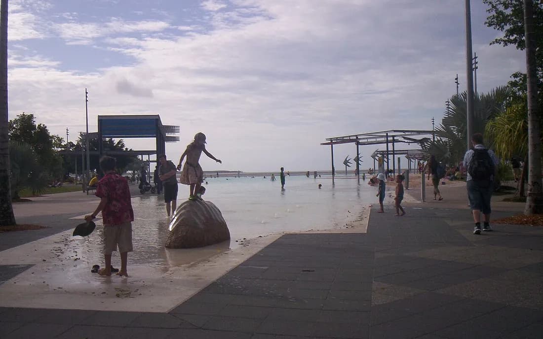 Paseo marítimo de la Esplanade de Cairns
