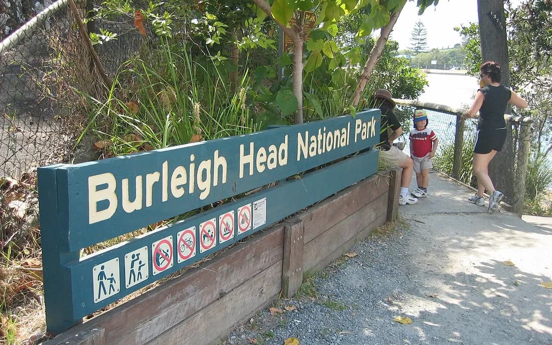 Vista de Burleigh Head National Park