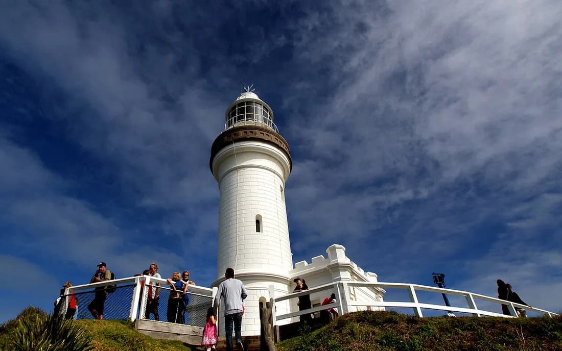 Cape Byron and the lighthouse