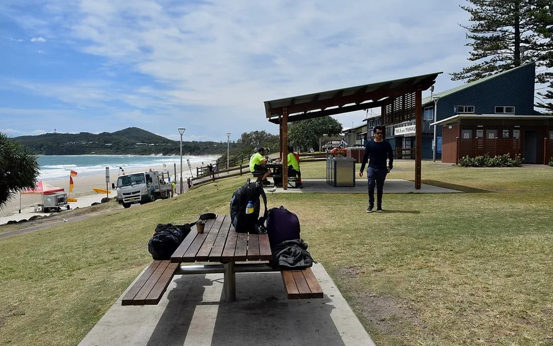 Main Beach i Belongil