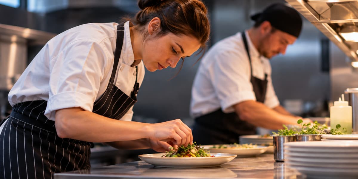 Trabajando en un restaurante en Australia