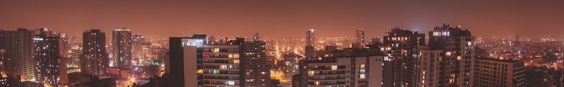 Vista de Santiago de Xile, ciutat amb oficina de Nōmadas