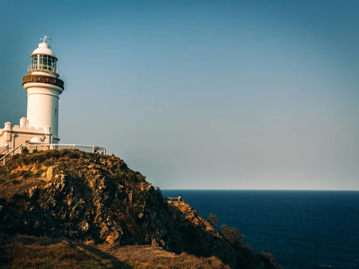 Far de Cape Byron sobre el penya-segat