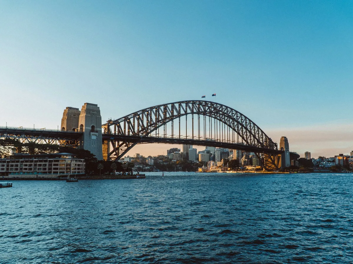 Harbour Bridge sobre la badia de Sydney