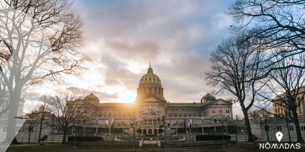 ¿Cuál es la capital de Pennsylvania?